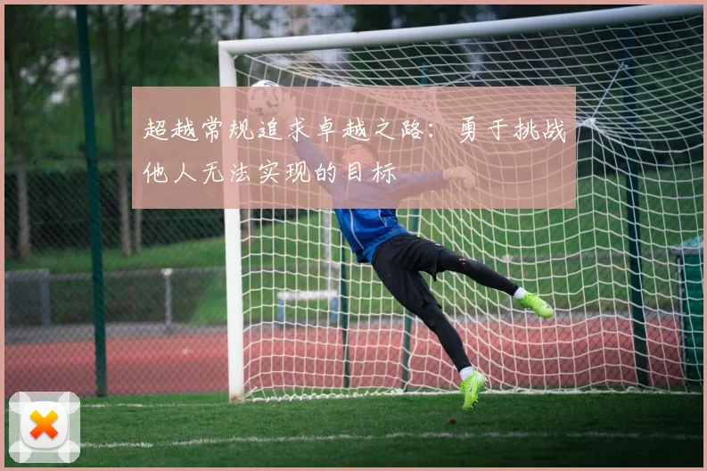 超越常规追求卓越之路：勇于挑战他人无法实现的目标
