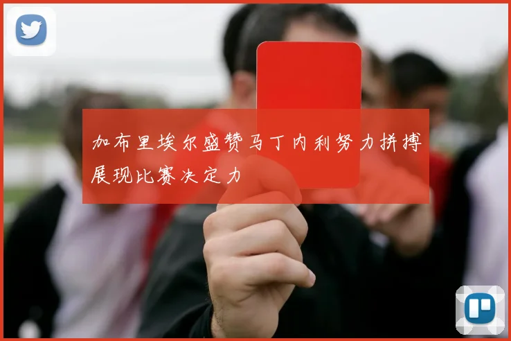 加布里埃尔盛赞马丁内利努力拼搏展现比赛决定力